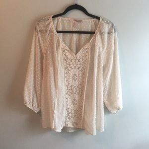 Boho Cream Blouse